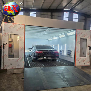 كشك طلاء للسيارات المستخدمة كشك طلاء تان الصوفي مع نظام تنظيف الهواء كشك طلاء السيارات - Product Image 6