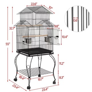 In Hot Verkoop Kooi Met Mooie Kwaliteit Kooien Voor Outdoor Grote Fokken Vogelkooi Papegaai Huis - Product Image 5
