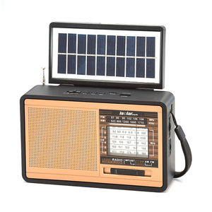 NS-2053S Bán Buôn Năng Lượng Mặt Trời Có Thể Sạc Lại Ngoài Trời Nhà Retro Xách Tay 3 Band Am Sw Fm <span class=keywords><strong>Radio</strong></span> Với Đèn Led Và USB/TF - Product Image 3