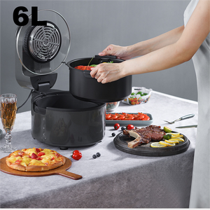 Freidora de aire libre de aceite caliente GB 4706,1-2005 <span class=keywords><strong>popcor</strong></span> fácil de freír freidora de aire saludable esencial cocina sin aceite freidora de aire multifunción - Product Image 2