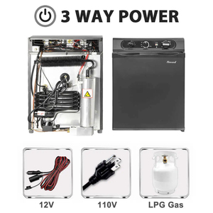 Réfrigérateur portable à gaz Dometic 3-en-1 pour camping et maison - Product Image 4