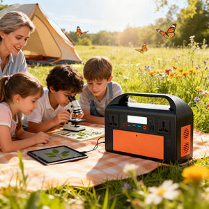 Estación de Energía de Iones de Litio de 300W 333Wh, con Carga Solar MPPT y Luz LED, para Emergencias en el Hogar, Camping y Viajes, Gran Venta - Product Image 4