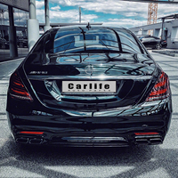 Kit de carrosserie de pare-chocs de voiture de modification en gros pour Mercedes Benz Classe S W222 2014-2020 Conversion en S63 AMG.