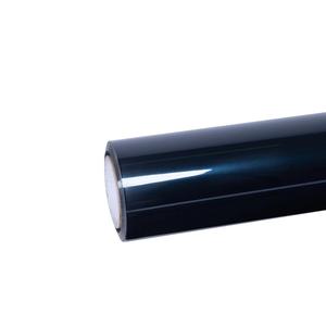 Pellicola Vinilica Blu Notte Super Lucida Antigraffio Autoriparante con Canali d'Aria e Colla Rimovibile per Carrozzeria - Product Image 6