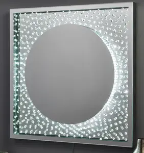 Modern home decorative round mirror glass wall mirror