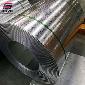 Shandong คอยล์เหล็กชุบสังกะสีแบบจุ่มร้อน Z100 Z100 Dx51d ขดลวด Z275แผ่นเหล็กชุบสังกะสีรีดเย็น - Product Image 1