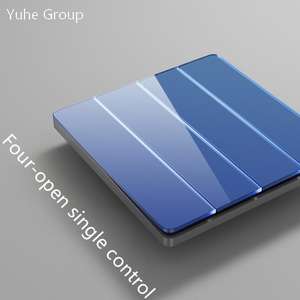 Interrupteur intelligent en verre coloré, panneau large, design ultra-fin, type 86, IP20 - Product Image 5