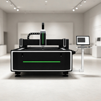 Machine à découper au laser à fibre LM-1325AF 1,5 kW pour acier inoxydable, acier au carbone, laiton, cuivre et autres métaux