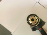 Briquet à gaz butane KLL6002DF, torche à flamme réglable avec allumage piézoélectrique, 1300C, haute température, design étanche