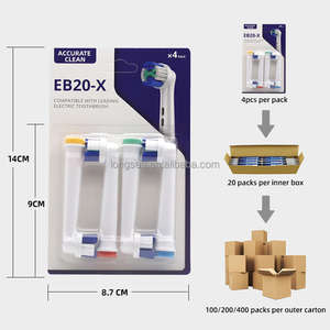 Brosse à dents EB20-X à têtes rondes, alimentée par USB, pour usage domestique, écologique, compatible avec les séries Oral-B X - Product Image 6