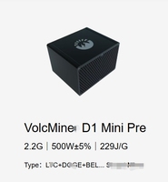VolcMiner D1 Mini Pre 2.2G 500W Server Metal Full Tower Komputer