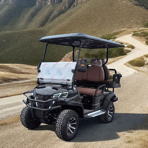 Voitures de golf électriques classiques personnalisées de qualité supérieure, fabriquées en usine, à énergie propre, pour routes non publiques - Product Image 3