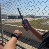 Détecteur de drones portable industriel pour la détection de drones jusqu'à 1,5 km et la coordination d'équipe avec une autonomie de batterie de 6 heures