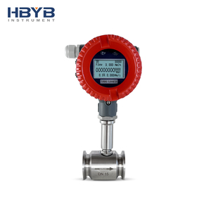 Débitmètre à turbine en acier inoxydable DN25, sortie impulsionnelle 4-20 mA - Product Image 3