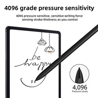 Nuevo Lápiz Óptico Note con 4096 Niveles de Sensibilidad a la Presión y Función Anti-Toque Falso para Samsung Stylus Tab, Lápiz Electromagnético de Aluminio