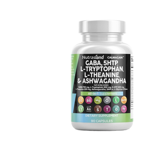 Vendita calda Gaba5Htp teanina triptofano Ashwagandha capsule integratori a base di erbe per adulti integratore transfrontaliero - Product Image 1