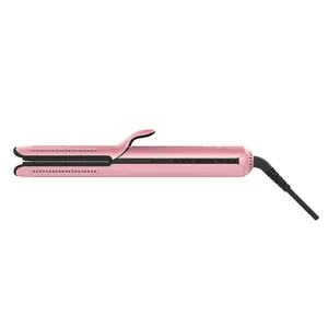 Hot Sale Neuankömmling Patent Luftstrom Luftkühlung öffnungen Keramik Flacheisen 2 in 1 Haar glätter und Locken wickler Styler