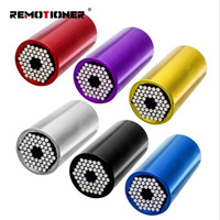 Outil de douille universel 7-19mm Super Grip Socket avec adaptateur de perceuse électrique multifonction