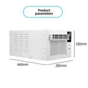 เครื่องปรับอากาศขนาดเล็กแบบพกพาพร้อมคอมเพรสเซอร์เครื่องทำความเย็นไฟฟ้าระบบทำความเย็นแบบเดี่ยวทำจากพลาสติก - Product Image 4