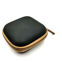 Étui de rangement pour écouteurs en EVA rigide, résistant à l'eau, léger, luxueux, portable, avec fermeture éclair, personnalisable avec logo, cadeau promotionnel