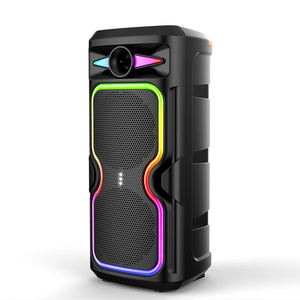 <span class=keywords><strong>ลำโพง</strong></span>ดีเจพกพาสำหรับใช้งานกลางแจ้ง รุ่น V5.3 ไฟ RGB LED  กันน้ำระดับ IPX4 ตัวเครื่องโลหะ ABS แบตเตอรี่ 8000-10000mAh สำหรับใช้ในบ้าน/งานปาร์ตี้ - Product Image 5