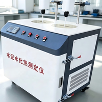 Cement Hydration Heat Tester Heat of Hydration Tester Cement Testing Equipment Lab Testing Instrument 650ml 0.01℃ 2500W
