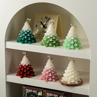 Ornement de Bougie Parfumé en Forme de Sapin de Noël en Gros, Coffret Cadeau Créatif, Cadeau de Noël, Cadeau d'Anniversaire, Décoration