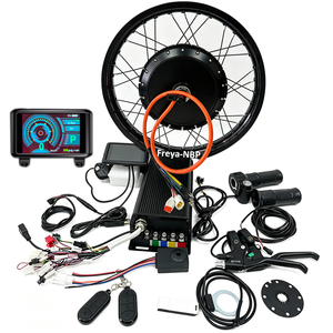 3.5T 4T 5T QS273 V3 V4 Motor 72V 8000W Hoge Snelheid Elektrische Fiets Naafmotor Sabvoton 150A UKC1+ Conversie Ebike Kit Ebike Kit - Product Image 1