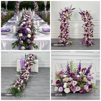 DKB Wholesale Premium Source Real Touch Aisle Flowers for Wedding Ceremony Decoration With Elegant Floral Runner Design