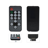Yhint Mini 12V 6A Télécommande LED Dimmer Monocouleur avec Contrôleur de Minuterie Portée 15.0M Charge Maximale 144W pour Barre Lumineuse Basse Tension