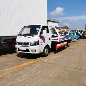 Vente d'usine 4x2 camion de remorquage Dongfeng camion de récupération de route avec grue voiture d'origine Diesel Dimensions moyeu de Transmission couleur - Product Image 3