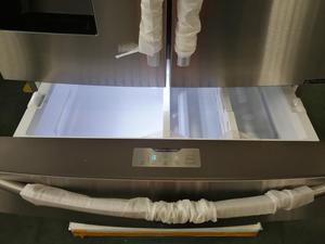 Réfrigérateur encastrable Smad à porte française en acier inoxydable avec distributeur intégré et compresseur - Product Image 6