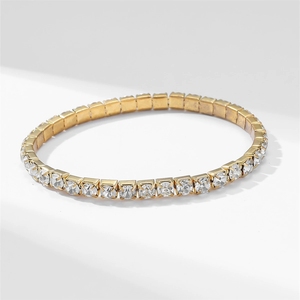 B07 AliExpress, Pulsera Elegante de Verano en Oferta, Correa con Diamantes de Imitación Brillantes, Joyería de Moda para Mujer, Ideal para Regalo - Product Image 6