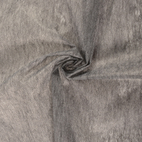 Entoilage non tissé noir en nylon et polyester fusible pour vêtements, destiné aux fabricants