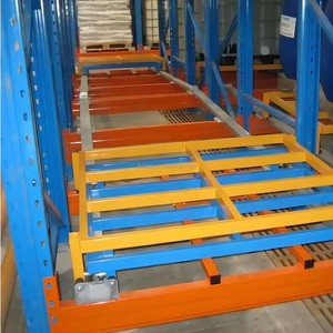 نظام انزلاقي من المعدن الصناعي ، أرفف دفع خلفي للبيع - Product Image 4