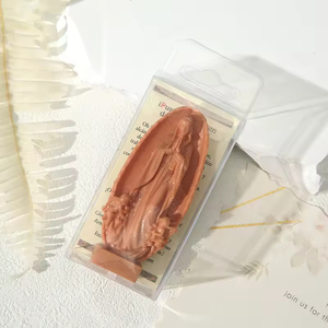 Ensemble de statues catholiques en résine, figurines religieuses, Vierge <span class=keywords><strong>Marie</strong></span> et Saint George, cadeau pour les dévots - Product Image 5