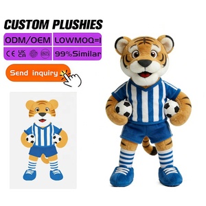 Jouets de football et poupées d'équipe exclusives pour le Mondial 2026, personnalisés, même style que les joueurs vedettes, jouets mascotte pour les zones périphériques - Product Image 3