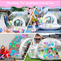 10FT/3m Commercial gonflable bulle maison fête gonflable dôme tente enfant en bas âge bulle maison gonflable ballon tente rebond château