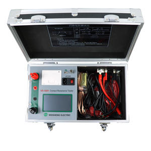 Micro Ohm Meter 100 A เครื่องทดสอบความต้านทานการติดต่อแบบลูปสำหรับการทดสอบเครื่องตัดวงจร HV - Product Image 3