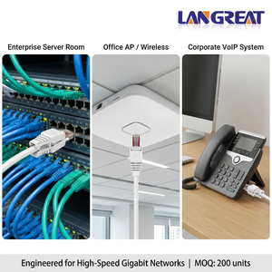 Connecteur <span class=keywords><strong>RJ45</strong></span> Cat6 UTP sans outil, terminaison sur site, sans sertissage, 1 Gbit/s, 250 MHz, corps à ouverture rapide, CE RoHS ISO9001 OEM ODM - Product Image 5