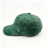 Gorra de Béisbol de Algodón Lavado con Logotipo Bordado Personalizado, 6 Paneles, Hebilla Metálica Ajustable, Gorras Deportivas para Hombre y Mujer