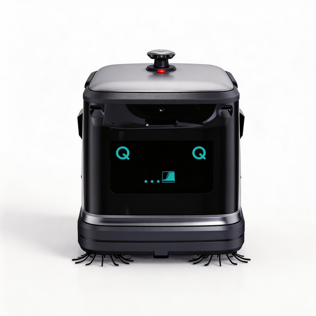 APP & Manual Control Cleaning Robot Ounitech Q3-G Robot with Ai Intelligent Inspection