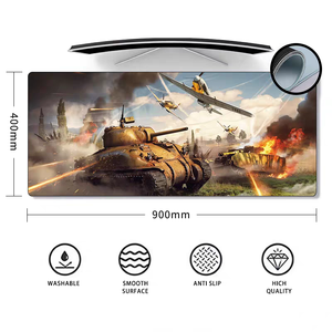 Grand tapis de souris de jeu en caoutchouc antidérapant, adapté aux claviers, ordinateurs portables et ordinateurs de bureau - Product Image 5