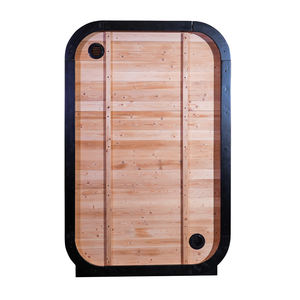 Nouveau modèle de sauna électrique moderne en cèdre rouge, poêle à vapeur pour la santé de la famille et du jardin, mini sauna extérieur à infrarouge lointain sec - Product Image 4