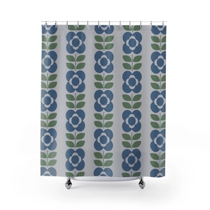 <span class=keywords><strong>Rideau</strong></span> <span class=keywords><strong>de</strong></span> <span class=keywords><strong>douche</strong></span> floral botanique aquarelle en tissu 100 % polyester à séchage rapide, imprimé <span class=keywords><strong>vert</strong></span> <span class=keywords><strong>sauge</strong></span> neutre pour salle <span class=keywords><strong>de</strong></span> bain moderne - Product Image 3