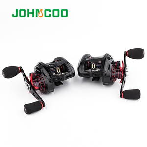 Carrete <span class=keywords><strong>de</strong></span> lanzamiento <span class=keywords><strong>de</strong></span> cebo JOHNCOO juego grande agua salada pesca iluminación <span class=keywords><strong>de</strong></span> bobina peso - Product Image 5