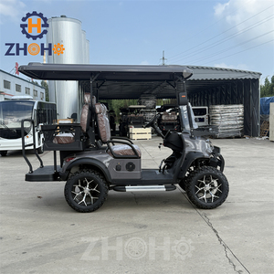 Voiturette <span class=keywords><strong>de</strong></span> golf personnalisée avec sièges sur mesure - Vente directe du fabricant chinois, conception sur mesure pour les propriétés privées - Product Image 4