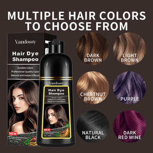 <span class=keywords><strong>Coloration</strong></span> capillaire liquide semi-permanente <span class=keywords><strong>à</strong></span> base de plantes sans ammoniaque, <span class=keywords><strong>à</strong></span> base de plantes naturelles, pour une couverture des cheveux gris sans dommages, couleurs vibrantes - Product Image 5