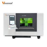 Machine de découpe laser à fibre industrielle CNC 1313 3015 avec couvercle 1.5kw 2kw 3kw 6kw pour tôles métalliques et acier