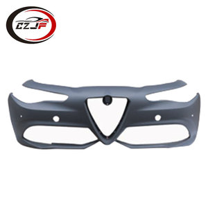 Parachoques delantero deportivo CZJF con orificio de radar para remolque para <span class=keywords><strong>Alfa</strong></span> <span class=keywords><strong>Romeo</strong></span> Giulia 2017 2018 2019 2020 50548802 - Product Image 3
